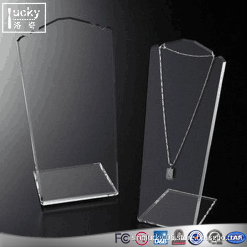 Jewelry Necklaces Pendant ,Acrylic Display stand show case Holder